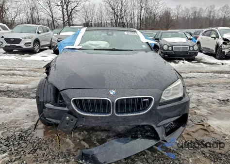 2013 BMW M6 z USA, uszkodzony, nr VIN WBSLZ9C59DDZ78115